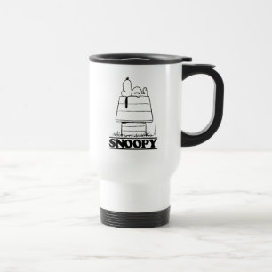 Taza De Viaje Cacahuetes   Snoopy El Secreto De La Vida