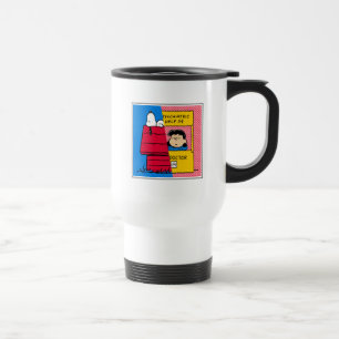 Taza De Viaje Cacahuetes   Snoopy & Lucy Half & Half