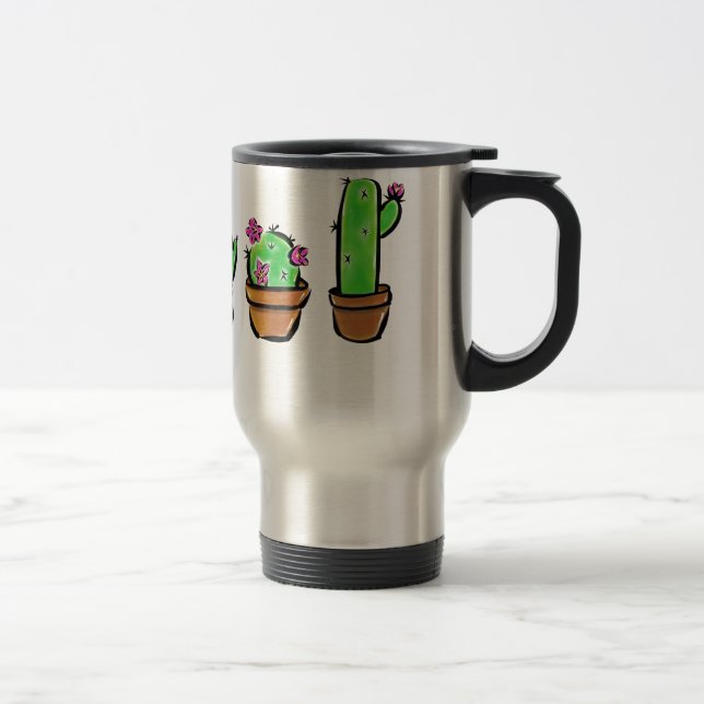 Taza De Viaje Cactus cactus succulantes (Derecha)