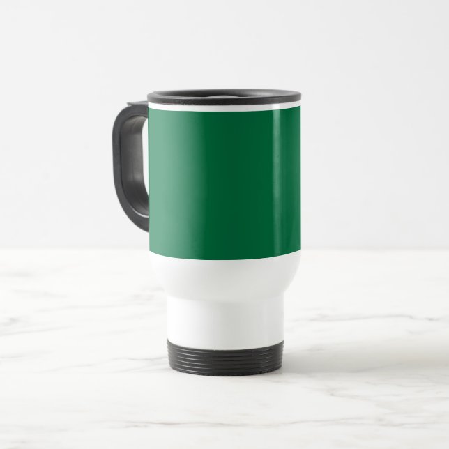Taza De Viaje Cadmium green (solid color)  (Anverso izquierdo)