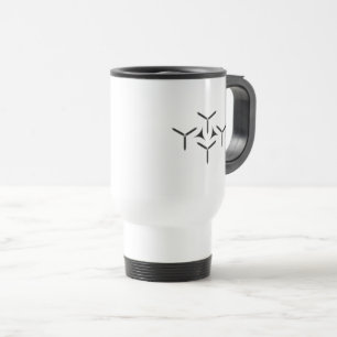Taza De Viaje Café de hoja gótica Mug