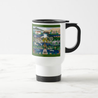 Taza De Viaje Café de la garganta del río Columbia