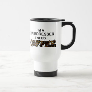Taza De Viaje Café de la necesidad - peluquero