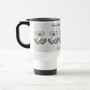 Taza De Viaje Café de sorbo - Animales en peligro - KOALA -