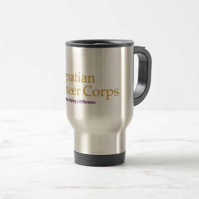 Taza De Viaje Café de viaje aislado Mug (Anverso derecho)