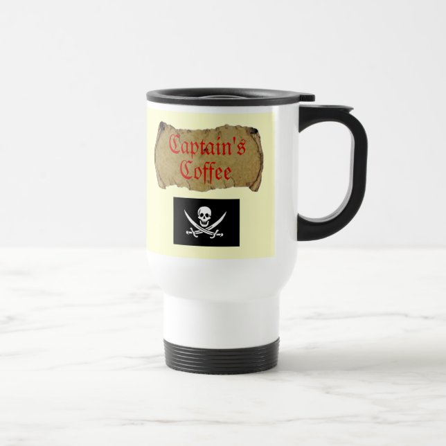 Taza De Viaje Café del capitán (Derecha)