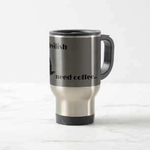 Taza De Viaje café diablo de Tasmania