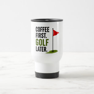 Taza De Viaje Café diario de golf 