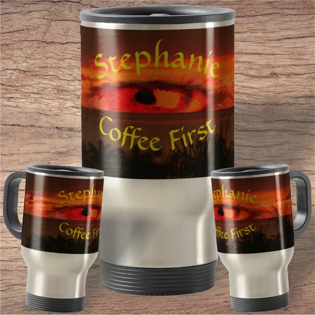 Taza De Viaje Café First Sunset Eye 2106 (Subido por el creador)