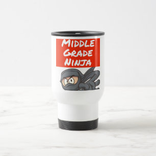 Taza De Viaje Café Ninja de grado medio