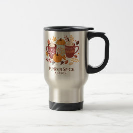 Taza De Viaje Café otoñal Mug - Spice & Fall Vibes