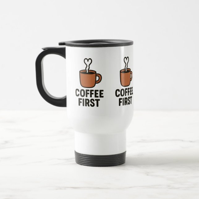 Taza de viaje Café Primero (Izquierda)