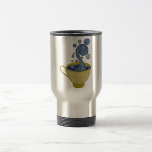 Taza De Viaje Café Starry, Noche Starry - Vincent Van Gogh Dos