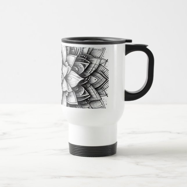 Taza De Viaje Café térmico de viaje Mug (Derecha)