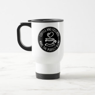 Taza De Viaje Café y amigos, haz la mezcla perfecta