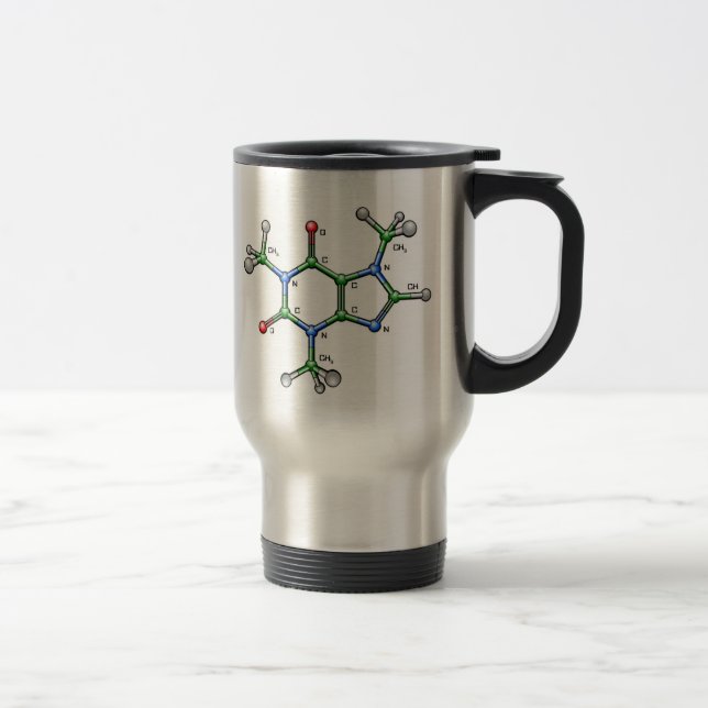 Taza De Viaje ¡Cafeína! (Derecha)