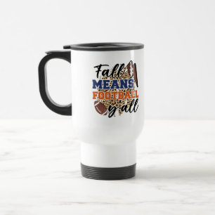Taza De Viaje Caída significa calumnia en el fútbol  Cozy Autumn