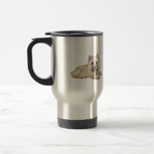 Taza De Viaje Cairn Terrier (Wheaten) - boca abajo