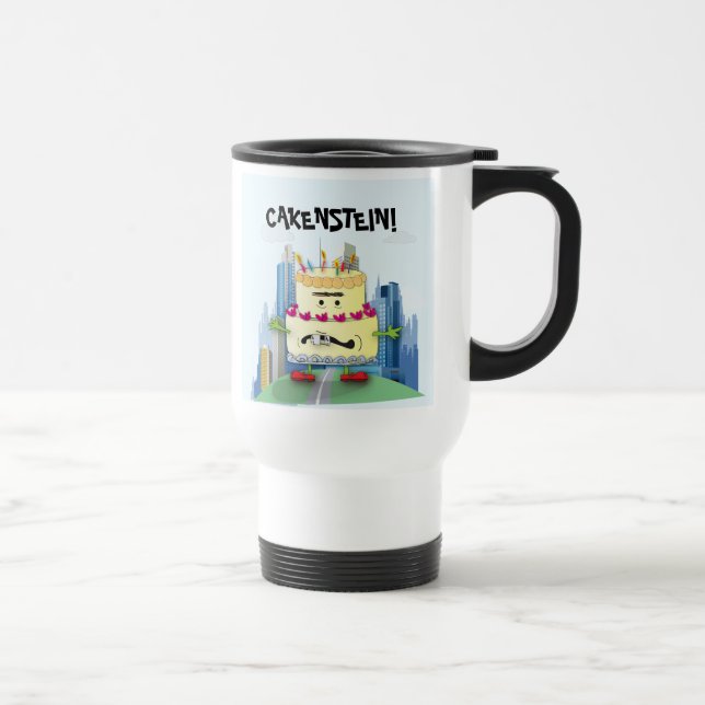 Taza De Viaje ¡Cakenstein! Taza del viaje (Derecha)