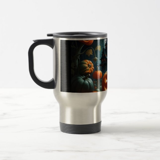 Taza De Viaje Calabaza malvada (Izquierda)