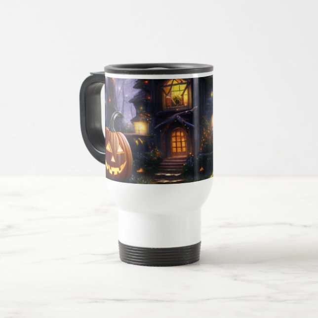 Taza De Viaje calabaza/otoño/otoño/otoño/Halloween (Anverso izquierdo)
