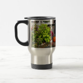 Taza De Viaje Calabaza y Coleus - Viñedo de Martha