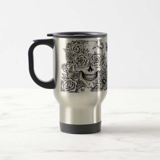 Taza De Viaje Calavera (Izquierda)