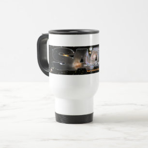 Taza De Viaje Calcomanía del logotipo de SAAA