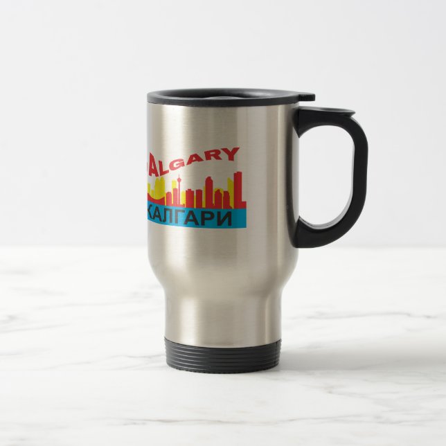 Taza De Viaje Calgary cyrillic (Derecha)