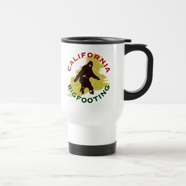 Taza De Viaje California Bigfooting (Derecha)