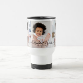 Taza De Viaje Calligraphy Holiday Love 3 Fotos
