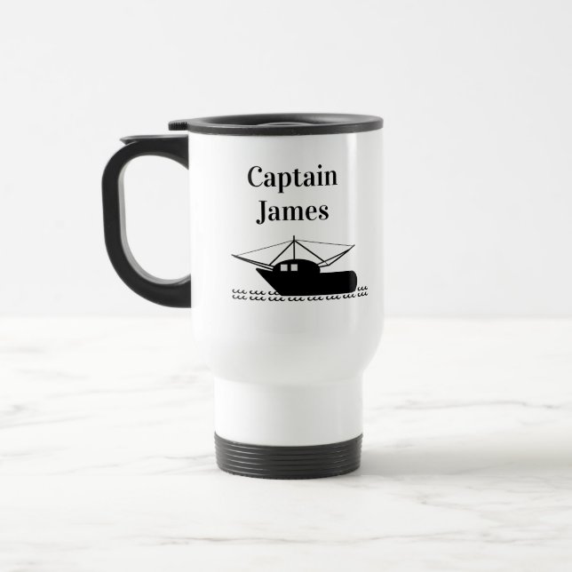 Taza De Viaje Camaronero Personalizable  (Izquierda)
