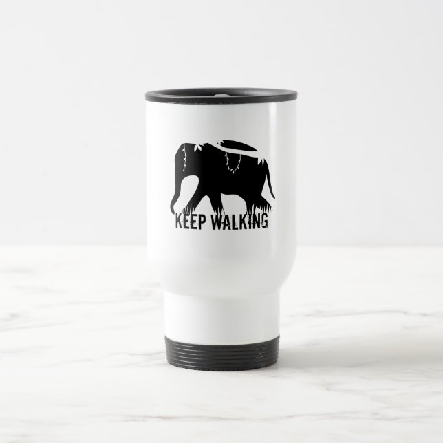 Taza De Viaje Caminante de la selva (Centro)