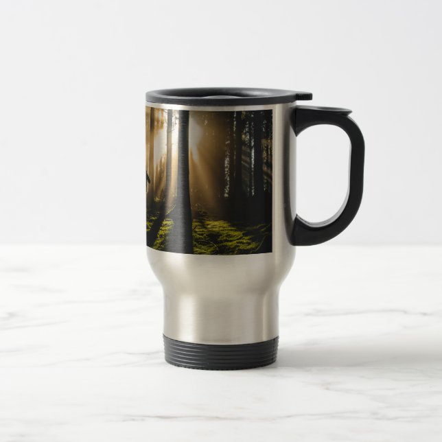 Taza De Viaje caminar por el bosque (Derecha)