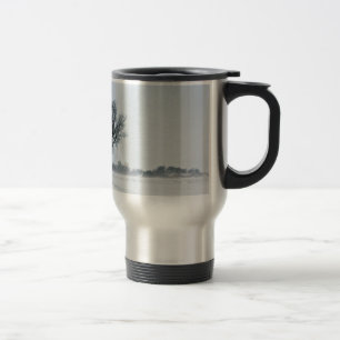 Taza De Viaje Camino de invierno rural