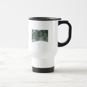 Taza De Viaje Camino de nieve de Central Park