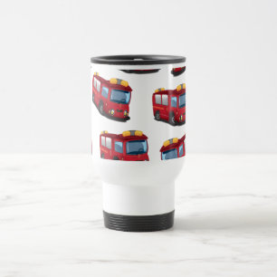 Taza De Viaje Camión de bomberos