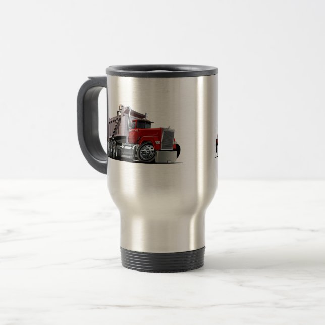Taza De Viaje camión personalizado (Anverso izquierdo)