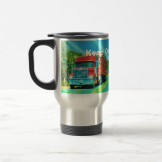 Taza De Viaje Camioneros Big Rig Truck Coffee Mug