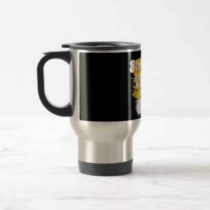 Taza De Viaje Camiseta de Vibraciones de 8º Grado de Regreso a l