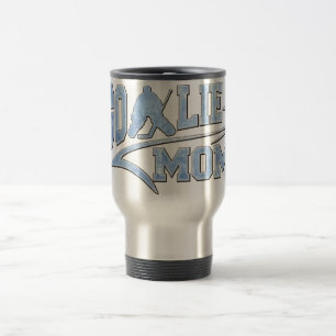 Taza De Viaje Camiseta deportiva de la madre del golfista de hoc