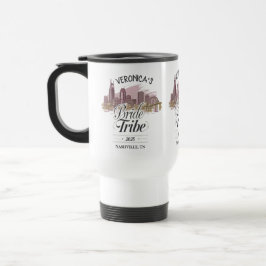 Taza De Viaje Camiseta personalizable para despedida de soltera 