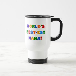 Taza De Viaje Camisetas brillantes de los colores del Mejor-est