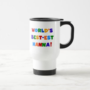 Taza De Viaje Camisetas brillantes del Mejor-est Nanna de los