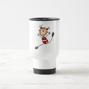 Taza De Viaje Camisetas de gimnasia de niña de palo y regalos