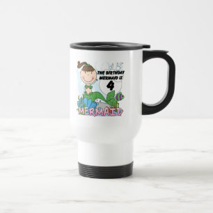 Taza De Viaje Camisetas y regalos de cumpleaños de Sirena