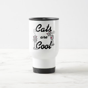 Taza De Viaje Camisetas y regalos de gatos son geniales