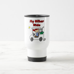 Taza De Viaje Camisetas y regalos de golf My Other Ride