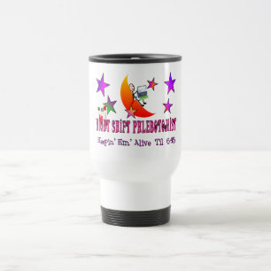 Taza De Viaje Camisetas y regalos de Phlebotomist del turno de