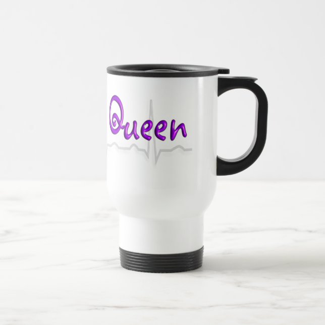 Taza De Viaje Camisetas y regalos de Queen del trauma de la (Derecha)